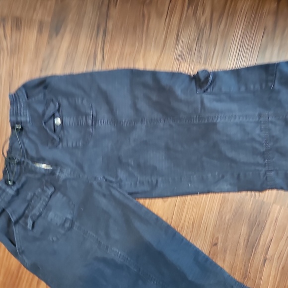 Brandy Melville Navy Cargo Pants, One Size - Picture 6 of 8